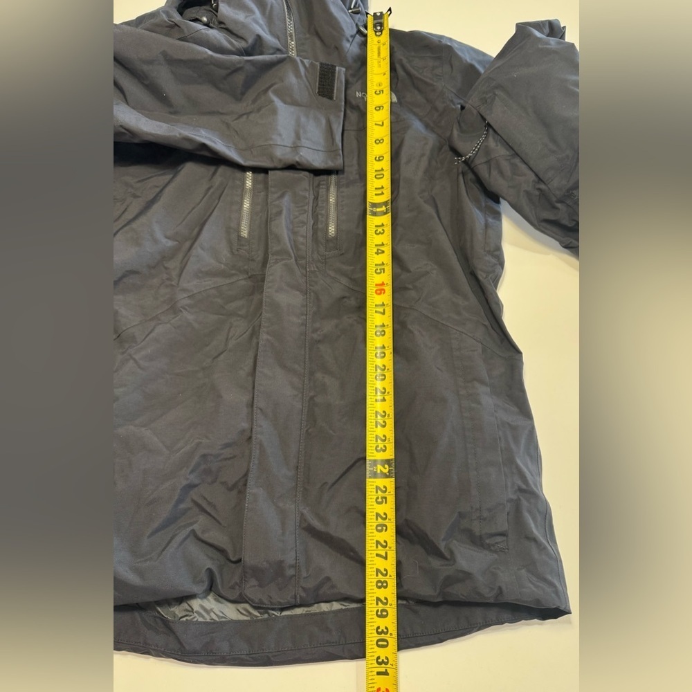 The North Face Clement Triclimate Hooded Waterproof Jacket Black Size Medium - Picture 15 of 16